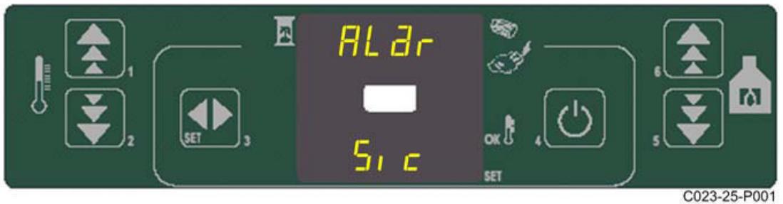 ARCO CHICCA PLUS - Alarme thermostat général - 1