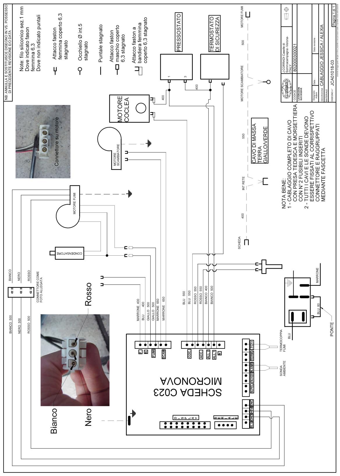 ARCO CHICCA PLUS THERMO - Schéma électrique - 1