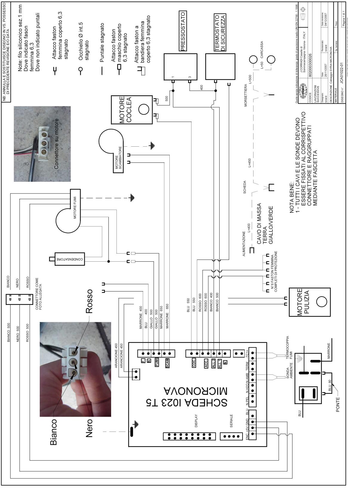 ARCO CHICCA PLUS THERMO - Schéma électrique - 1
