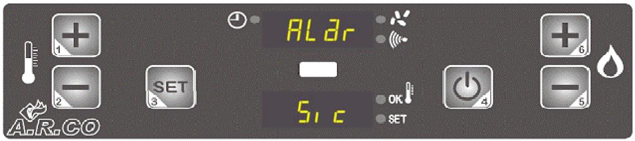 ARCO CHICCA PLUS THERMO - Alarme "ALARM SIC" - 1