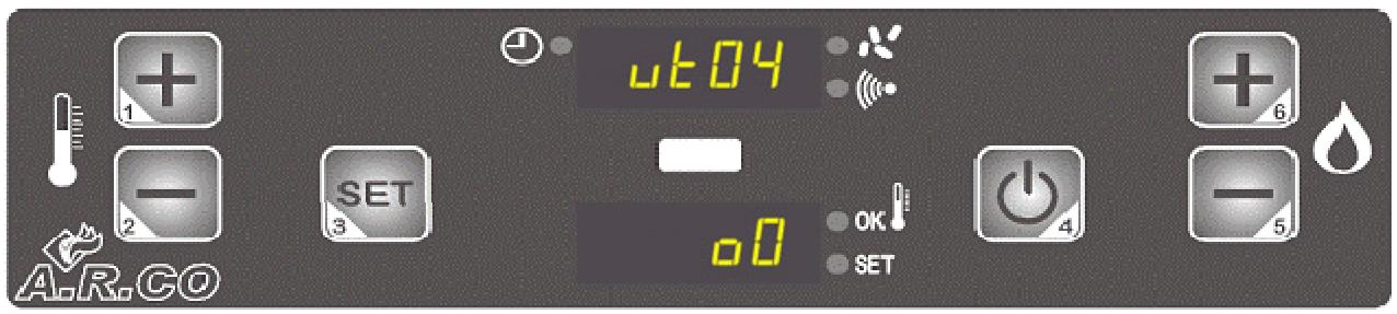 ARCO POELES PELLETS - CONFIGURATION DE LA CARTE MERE - 1