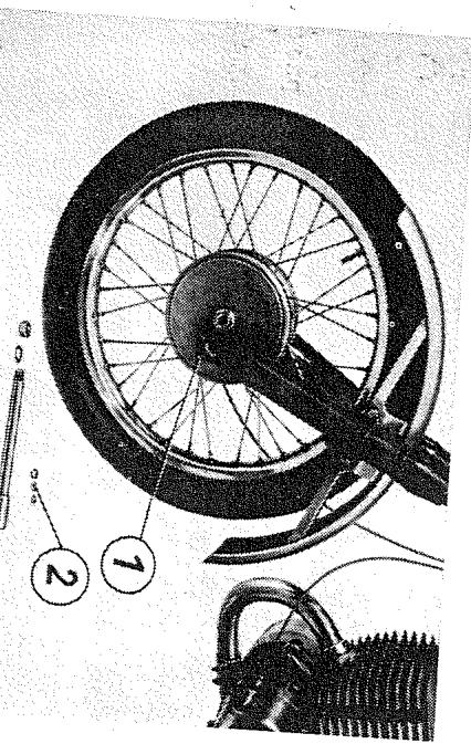 MZ TS 125 - Éléments et fourches télescopiques - 2