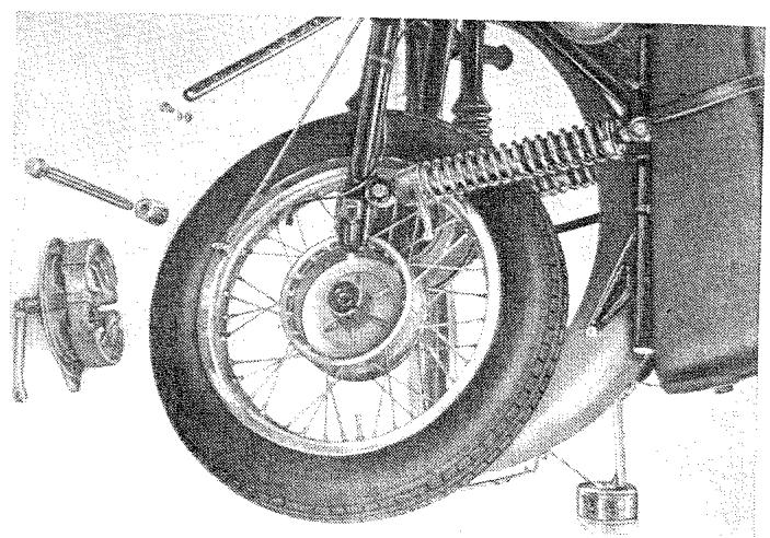 MZ TS 125 - Éléments et fourches télescopiques - 4