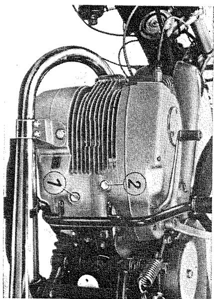 MZ TS 125 - Vidange de la boîte de vitesses - 1