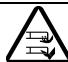 JOHN DEERE JX90 - Adjustment of the blade brake Bowden cable - 2