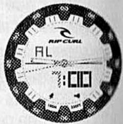 RIP CURL MONTRE - Réglage de l'alarme quotidienne - 2