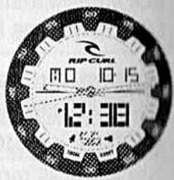 RIP CURL MONTRE - Réglage de l'alarme quotidienne - 1