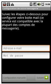 ZTE BLADE V8 - Création d'un compte e-mail - 1