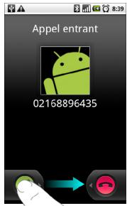 ZTE BLADE V8 - Réponse à un appel entrant - 1