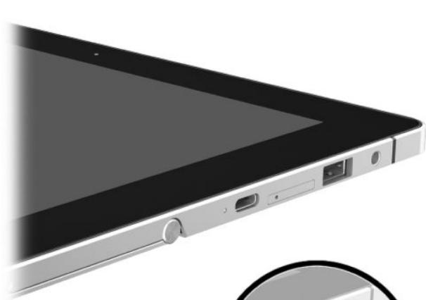HP ELITE X2 - Insertion d'une carte microSD - 1