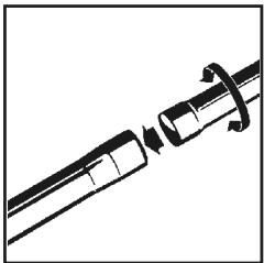 PROGRESS MAX2305 - Encaixar o tubo flexivel no tubo de aspiracao. - 1