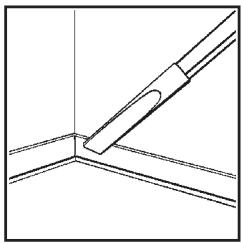 PROGRESS MAX2305 - Suceur pour rainures et suceur pour capitonnages dans l'appareil - 1