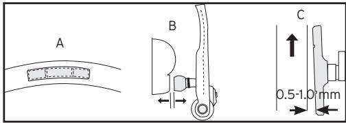 BONTRAGER SPEED LIMIT ROAD BRAKESETS - Para ajustar los frenos - 1