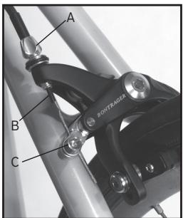 BONTRAGER SPEED LIMIT ROAD BRAKESETS - Pour installer les câbles de frein - 2