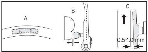 BONTRAGER SPEED LIMIT ROAD BRAKESETS - To adjust the brakes - 2