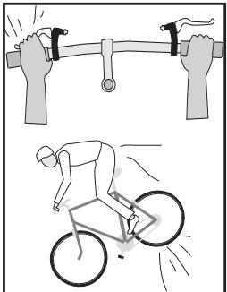 BONTRAGER SPEED LIMIT ROAD BRAKESETS - Do not overuse the front-wheel brake - 1