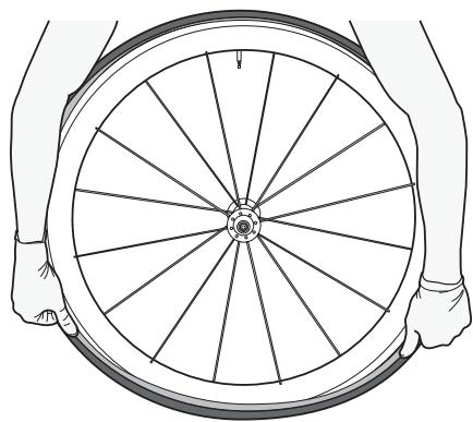 BONTRAGER WHEEL - Fixation du boyau à la jante - 3