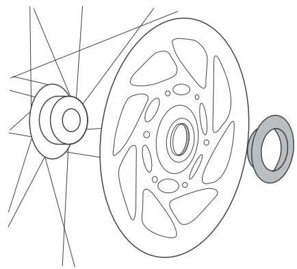 BONTRAGER WHEEL - Utilisant de roues avec freins à disque - 2