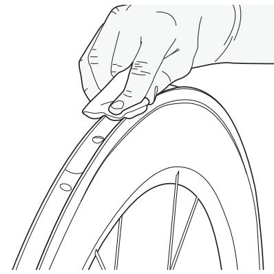 BONTRAGER WHEEL - Préparation de la jante tubulaire - 2