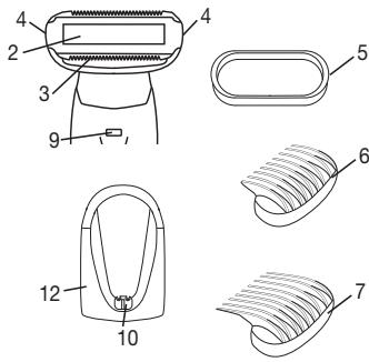 BEURER ELLE HLE 40 - Descripción del aparato - 2