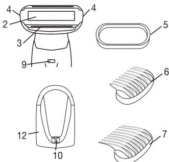 BEURER ELLE HLE 40 - Description de l'appareil - 2