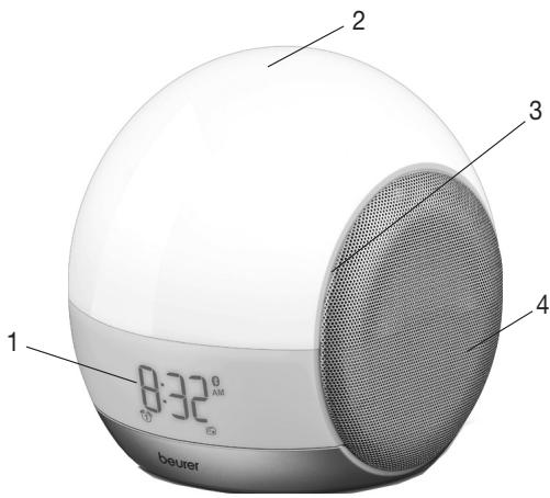 BEURER WL 90 - Description de l'appareil - 1