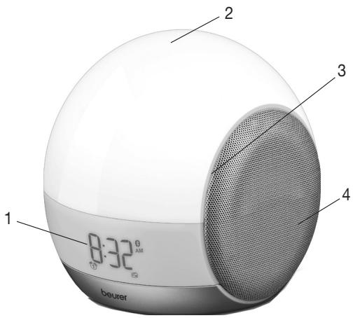 BEURER WL 90 - Opis urzadzenia - 1