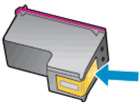 HP ENVY 4500 - Nettoyez les contacts des cartouches d'encre. - 5