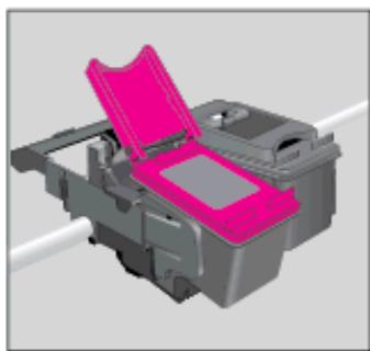 HP ENVY 4500 - Nettoyez les contacts des cartouches d'encre. - 3