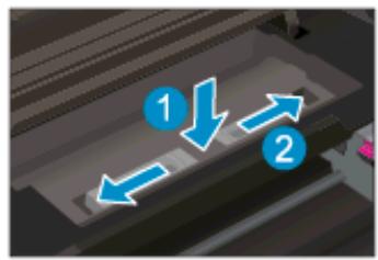 HP ENVY 4500 - Pour éliminer un bourrage papier du bac d'alimentation - 4