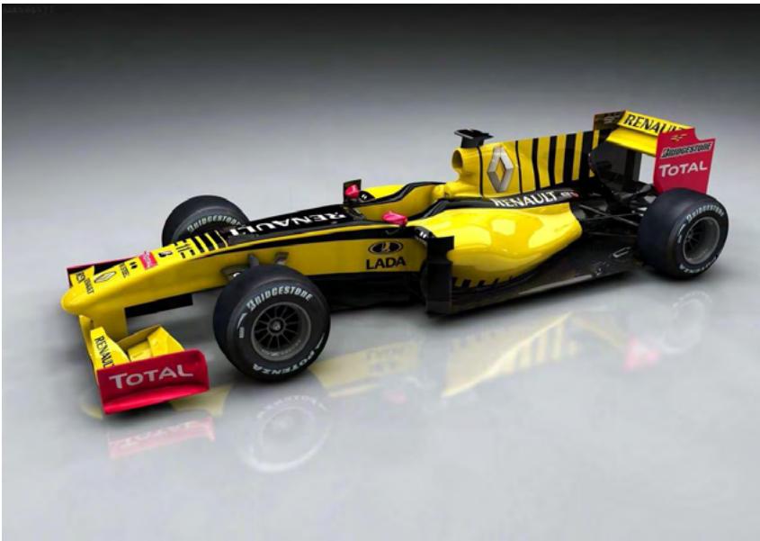 LADA NIVA M - LADA partenaire de renault F1 team - 1