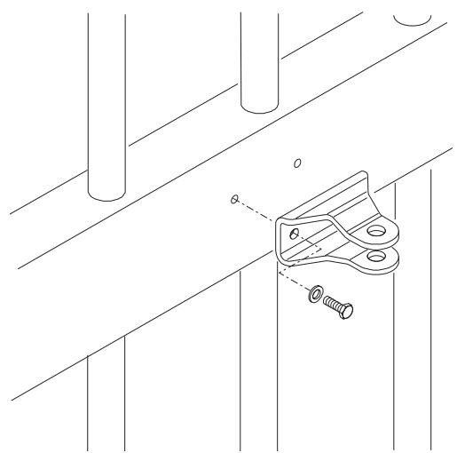 ADYX OMEGA - Fixation de la PATTE portail - 1