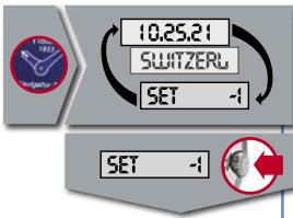 TISSOT NAVIGATOR 3000 - Mode d'heures locale - 2
