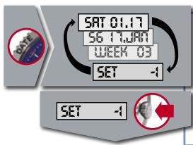 TISSOT NAVIGATOR 3000 - Mode de date - 2