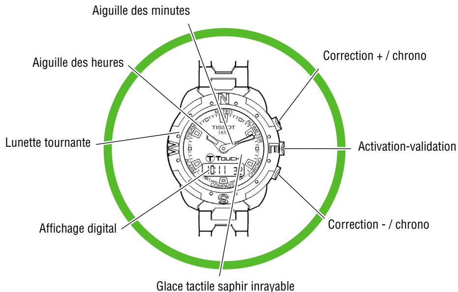 TISSOT T-TOUCH - Mode d'emploi - 1