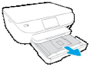 HP ENVY 5540, ENVY 5543, ENVY 5542, ENVY 5548 - Pour charger du papier de petit format - 1