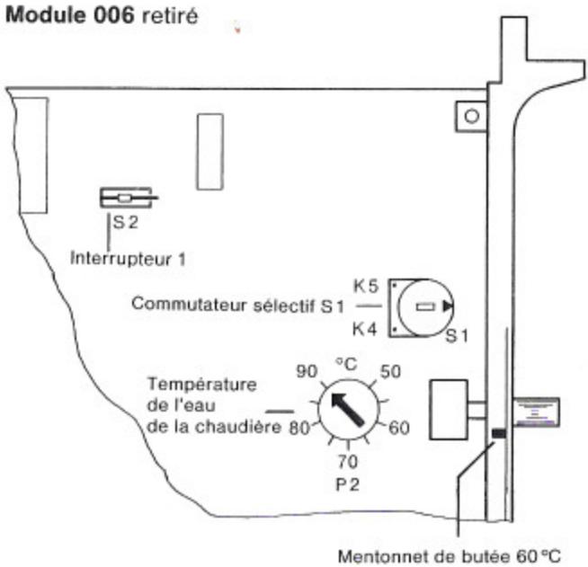 BUDERUS MODULE 129 - Commutateur selectif S1: - 1