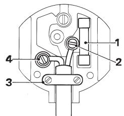 DEWALT DC900KL - Mains plug replacement (U.K. &amp; Ireland only) - 1