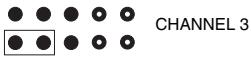 NICE FLOX2R - Selection of the relays on the channels - 3