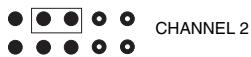 NICE FLOXI2R - Selection of the relays on the channels - 2