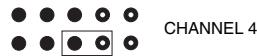 NICE FLOXI2R - Selection of the relays on the channels - 8