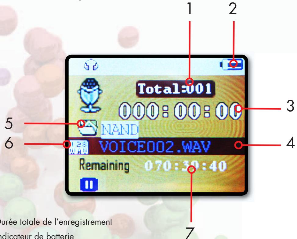 SWEEX MP600 - Mode Enregistrement - 1