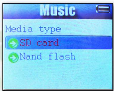 SWEEX MP602 - Réglages du mode musique/lecture - 7