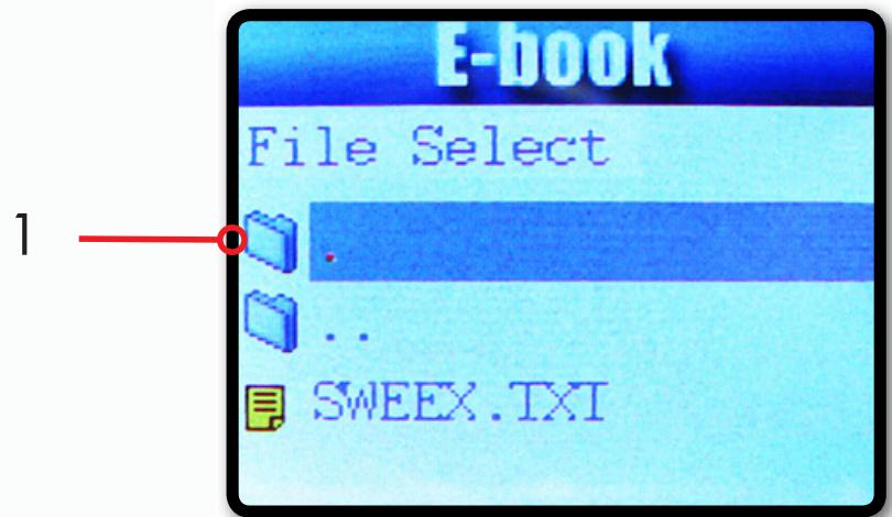 SWEEX MP604 - Mode Livre électronique - 1