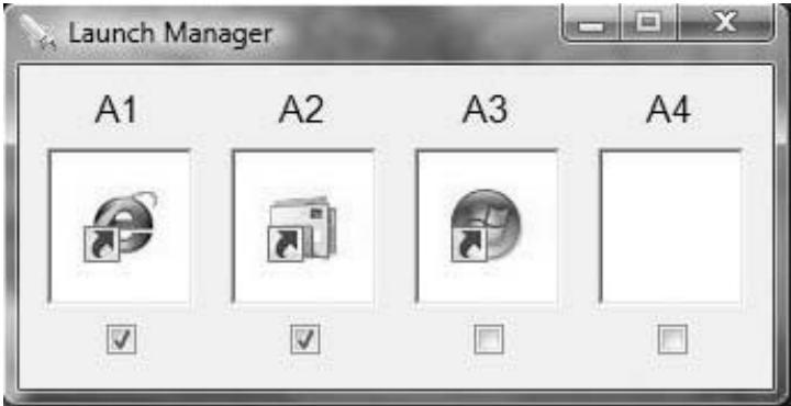 FUJITSU AMILO LI 3910 - Allocating the application buttons - 1