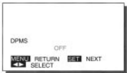 FUJITSU HTM-42A - RéGLAGE DPMS - 1