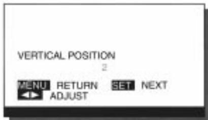 FUJITSU HTM-42A - Effectuez les réglages avec le bouton ADJUST. - 1