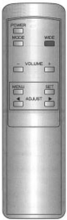 FUJITSU HTM-42A - SELECTION DE LA DIMENSION GRAND ÉCRAN DÉSIRÉE - 1