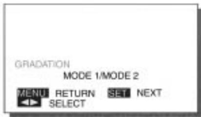 FUJITSU HTM-42A - Choisissez le paramètre de réglage. - 1