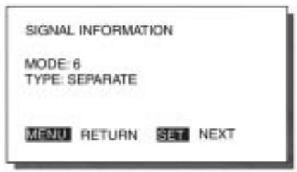 FUJITSU HTM-42A - RENSEIGNEMENTS SUR LES SIGNAUX (Signal Information) - 1